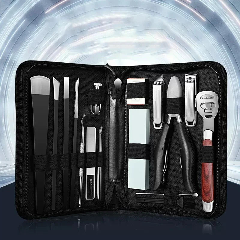 16Pcs/set Pedicure Set Clippers Grooming Basics