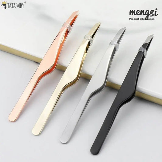 1pc Stainless Steel Tweezers Grooming Basics