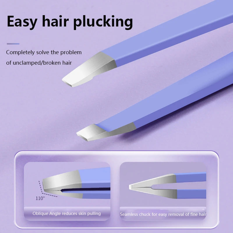 4Pcs Eyebrow Hair Removal Tweezers Grooming Basics