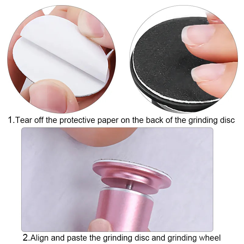 60pcs/Box Foot Dead Skin Sandpaper Grooming Basics