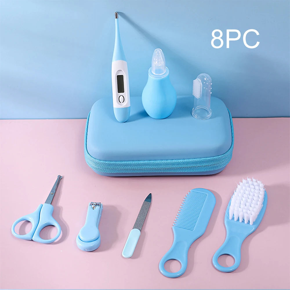 8pcs/set Baby Care Kit Grooming Basics