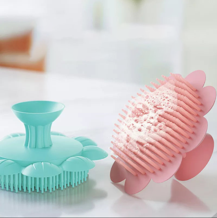 Baby Care Silicone Bath Brush Grooming Basics