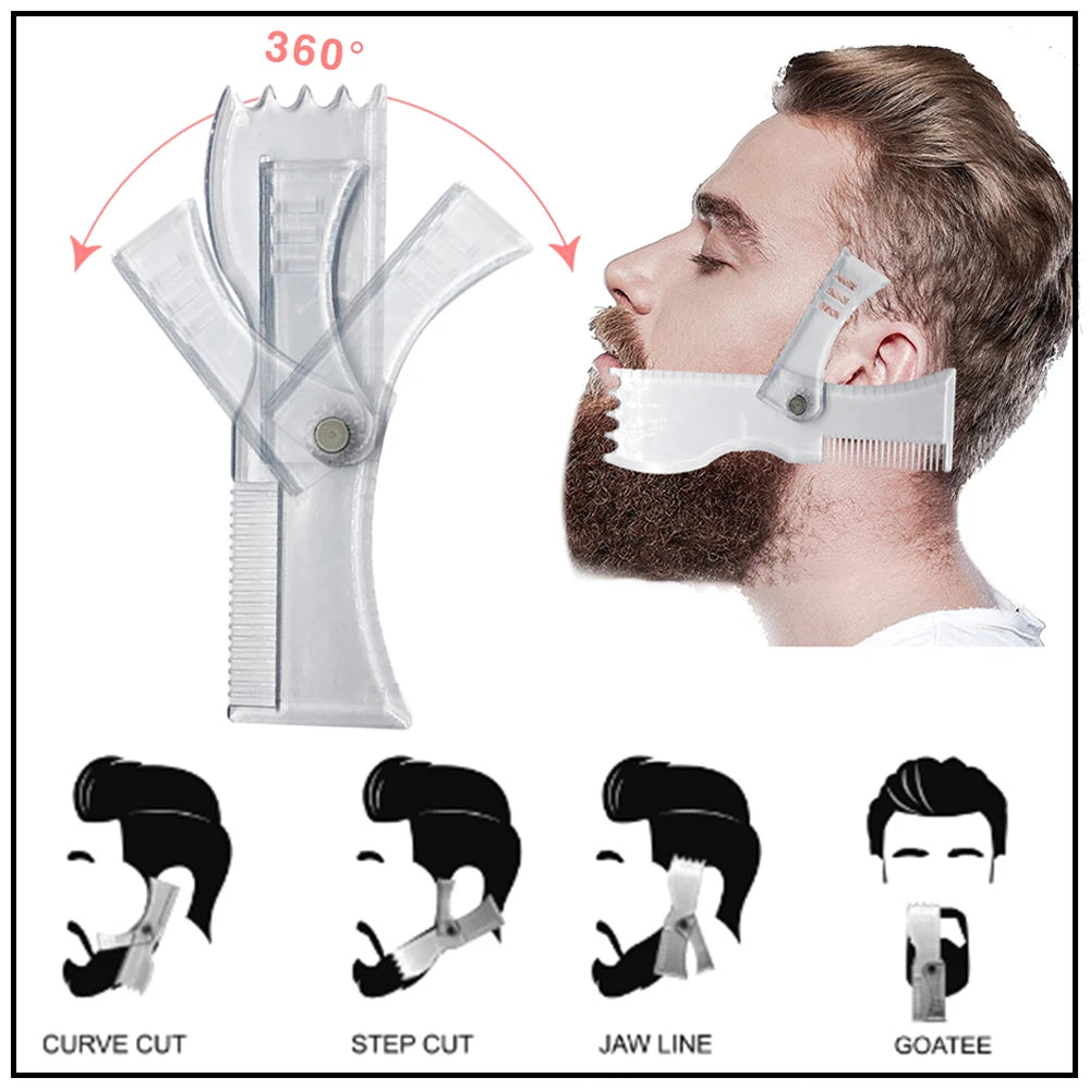 Beard Trimming Moustache Comb Grooming Basics