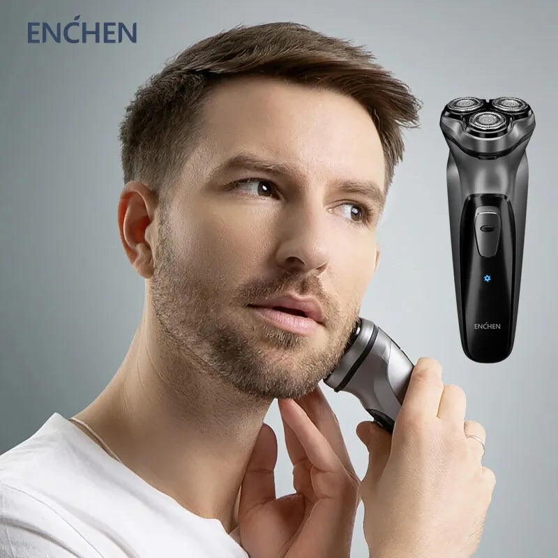 ENCHEN Blackstone Electrical Rotary Shaver for Men Grooming Basics