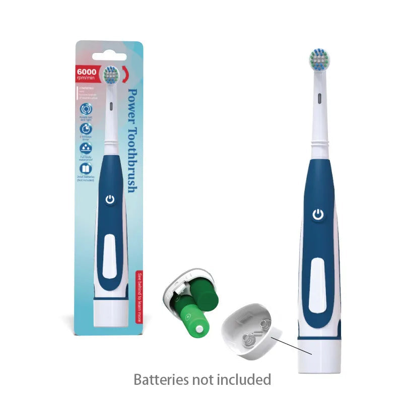 Electric Toothbrush Rotary Round Head Grooming Basics