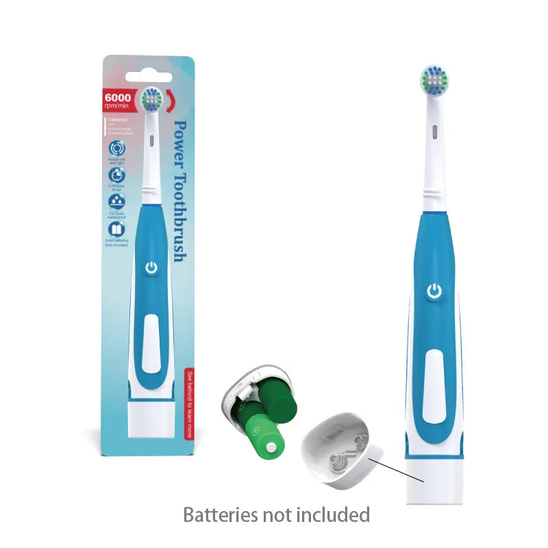 Electric Toothbrush Rotary Round Head Grooming Basics