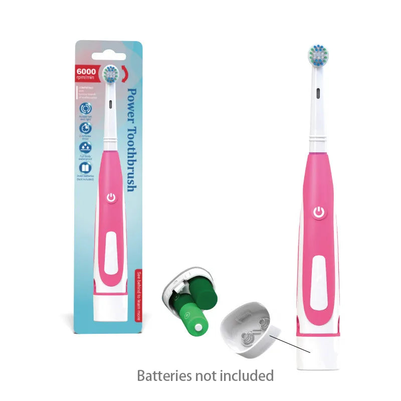 Electric Toothbrush Rotary Round Head Grooming Basics