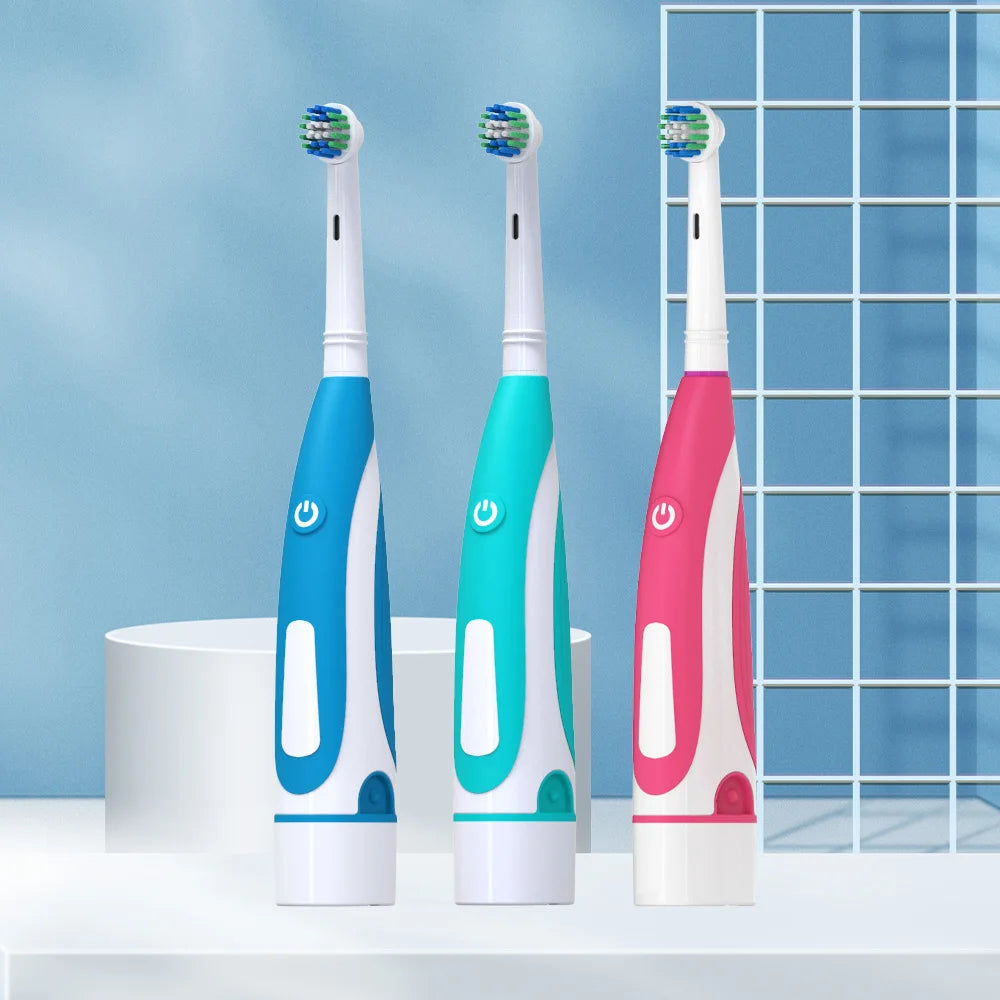 Electric Toothbrush Rotary Round Head Grooming Basics