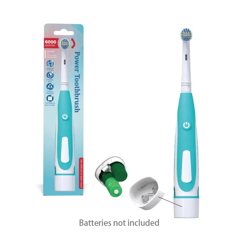 Electric Toothbrush Rotary Round Head Grooming Basics