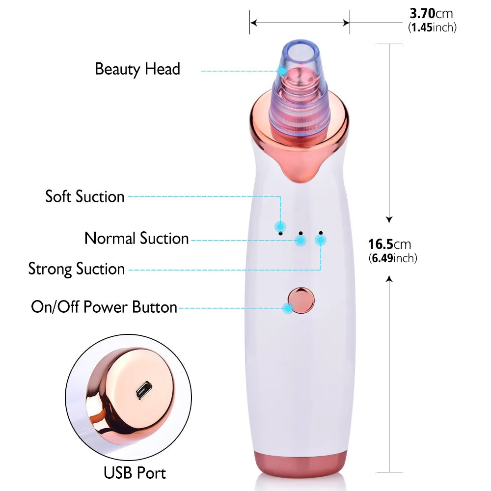 Facial Blackhead Remover Electric Acne Cleaner Grooming Basics