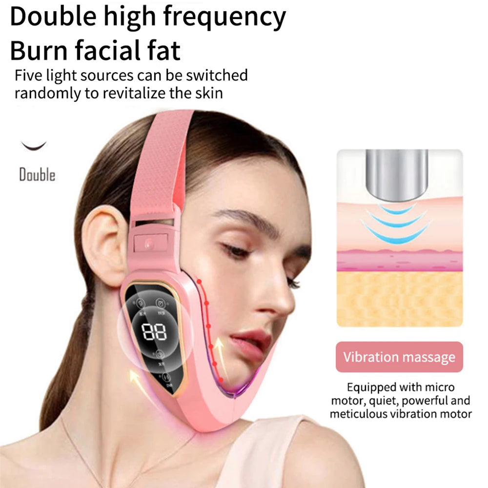 Facial Lifting Device LED Photon Therapy Grooming Basics