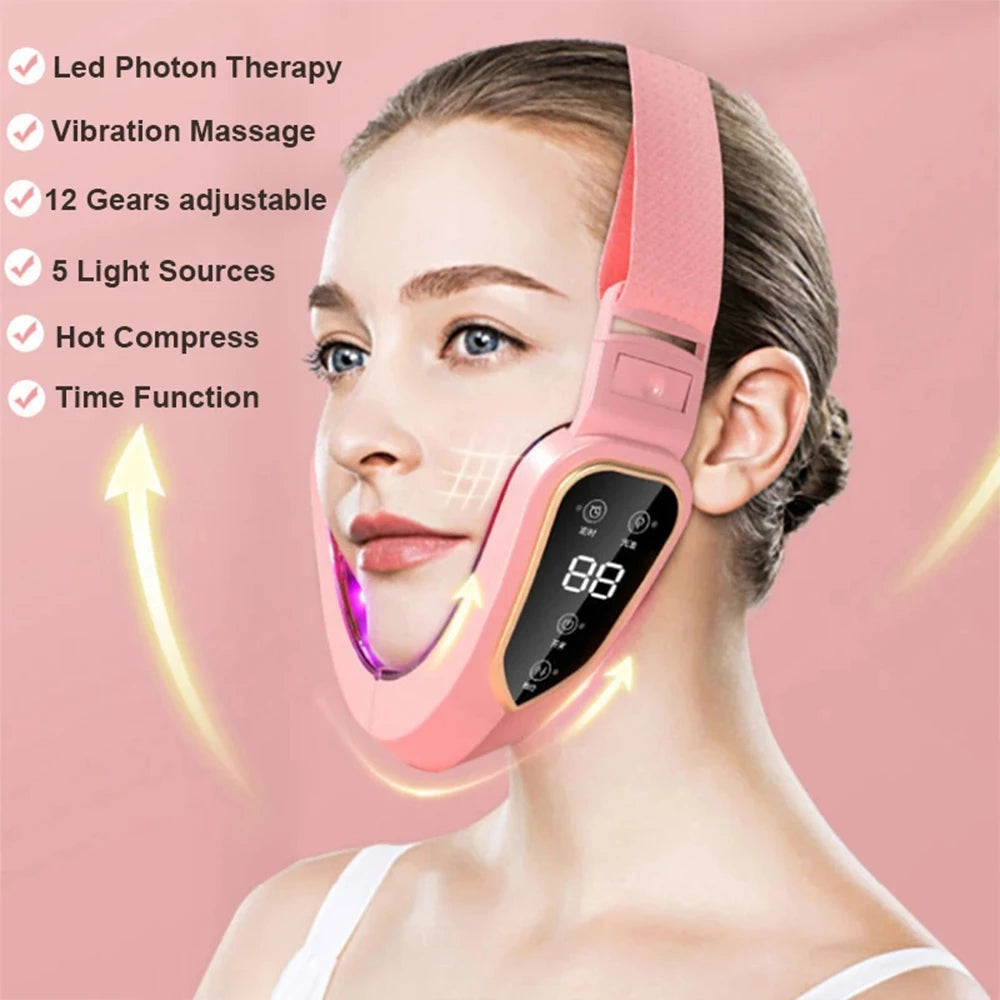 Facial Lifting Device LED Photon Therapy Grooming Basics