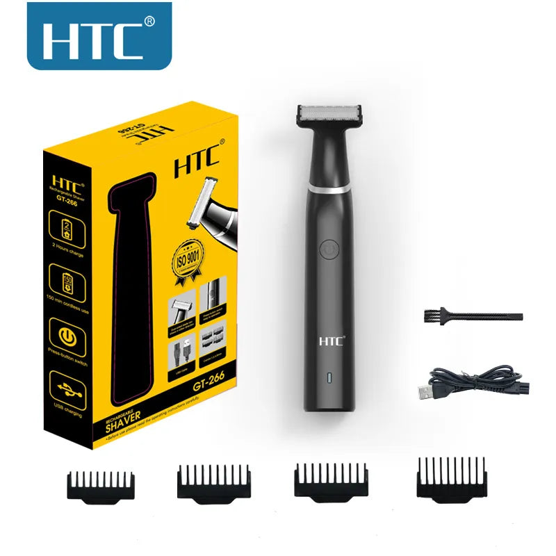 HTC Men's Electric Groin Hair Trimmer Grooming Basics