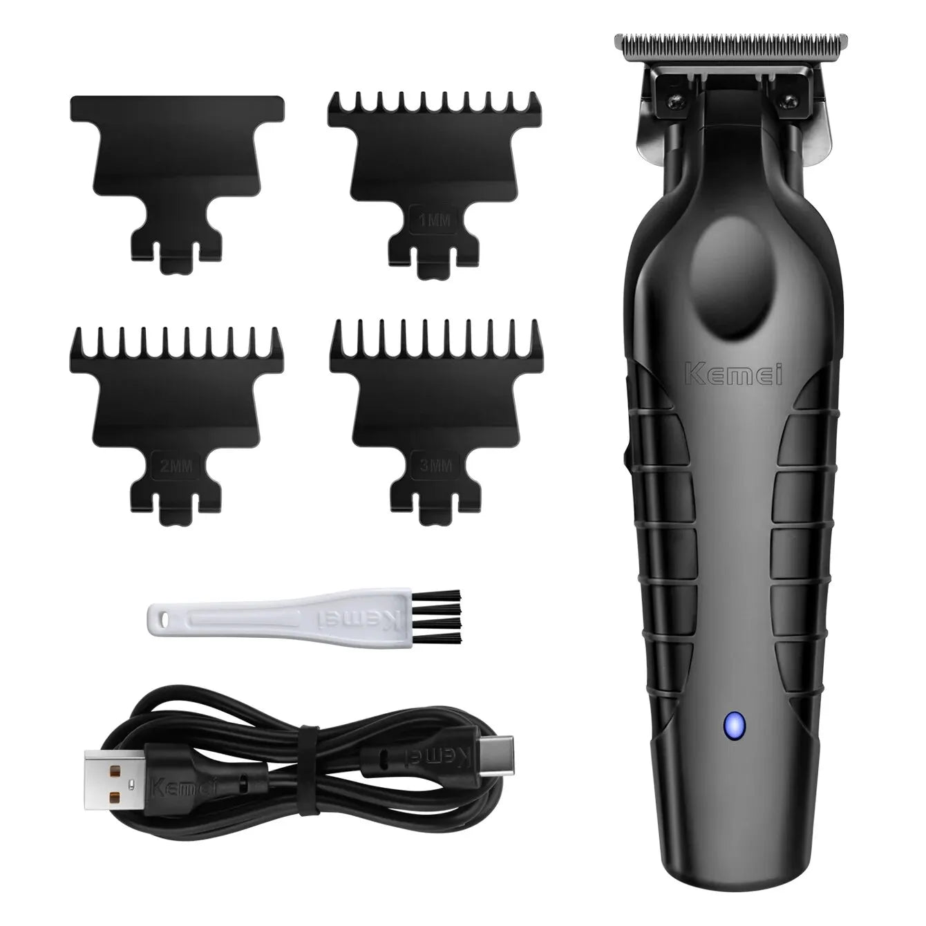 KEMEI Professional T-Outliner Beard & Hair Trimmer Grooming Basics