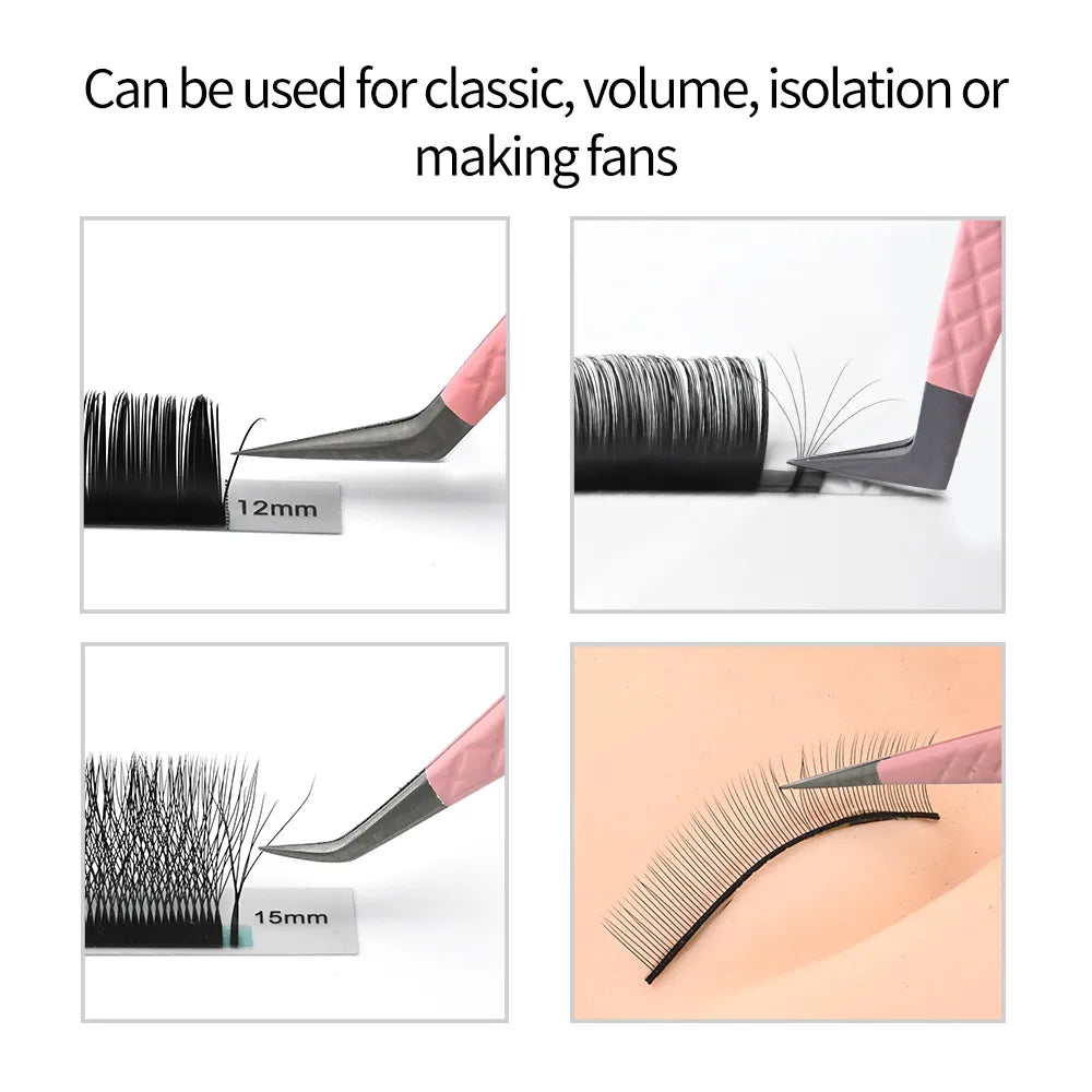 LAGEE Fiber Tip Eyelash Extension Tweezer Grooming Basics