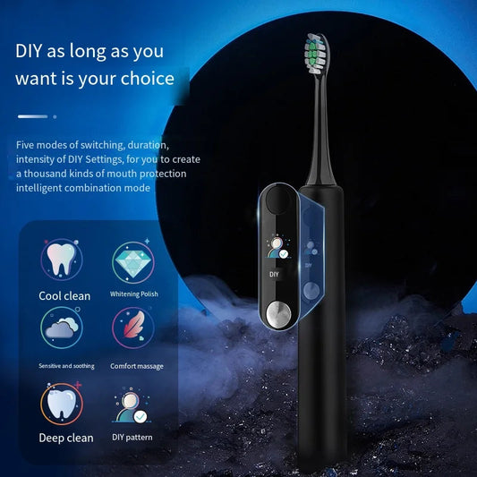 Magnetic Ultrasonic Electric Toothbrush Grooming Basics