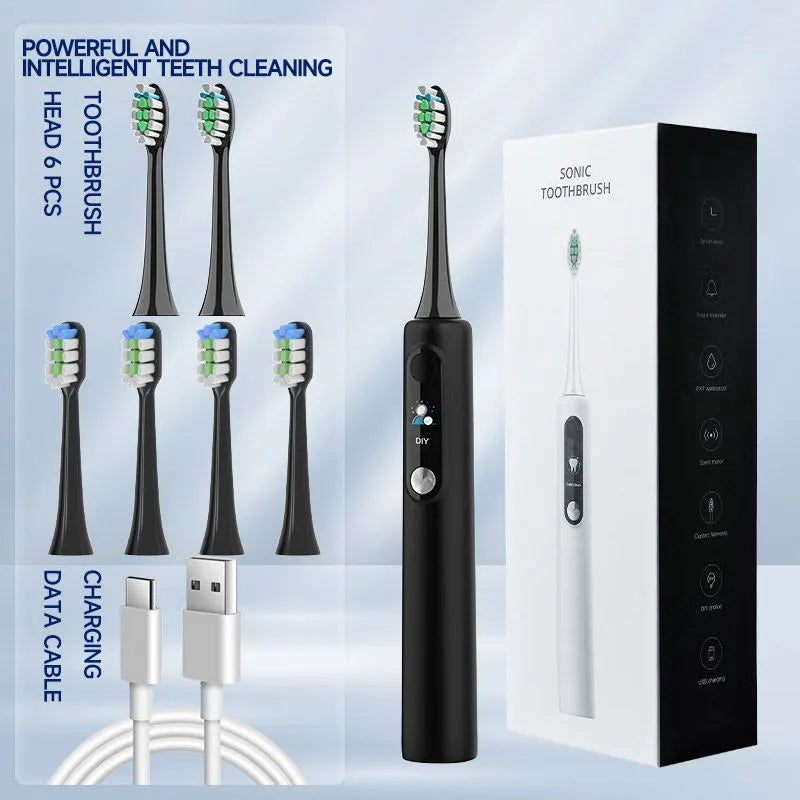 Magnetic Ultrasonic Electric Toothbrush Grooming Basics