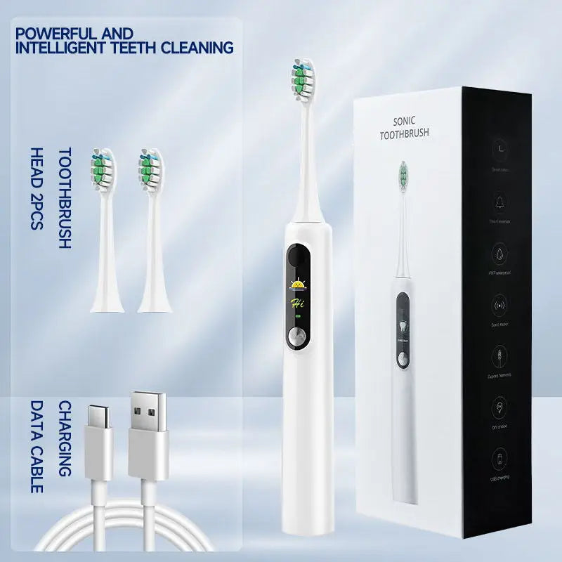 Magnetic Ultrasonic Electric Toothbrush Grooming Basics