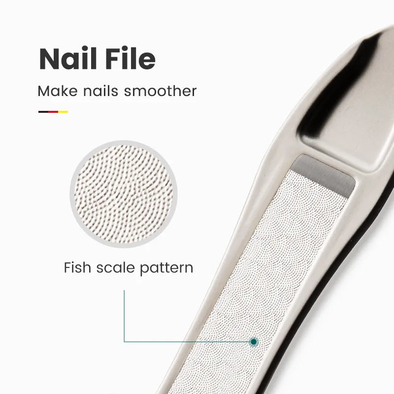 Nail Clippers Stainless Steel Grooming Basics