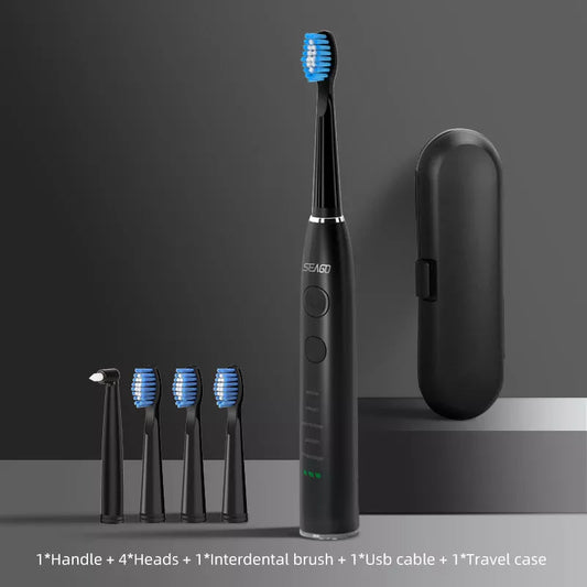 Seago Electric Sonic Toothbrush Grooming Basics