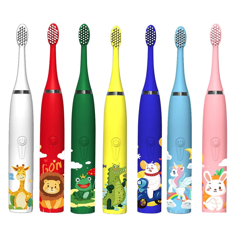 Sonic Electric Toothbrush for Children Grooming Basics