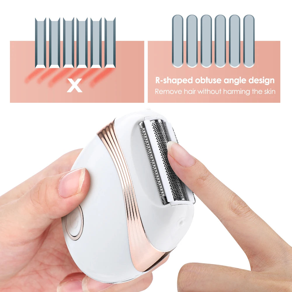 USB Rechargeable Women Electric Epilator Removal Grooming Basics