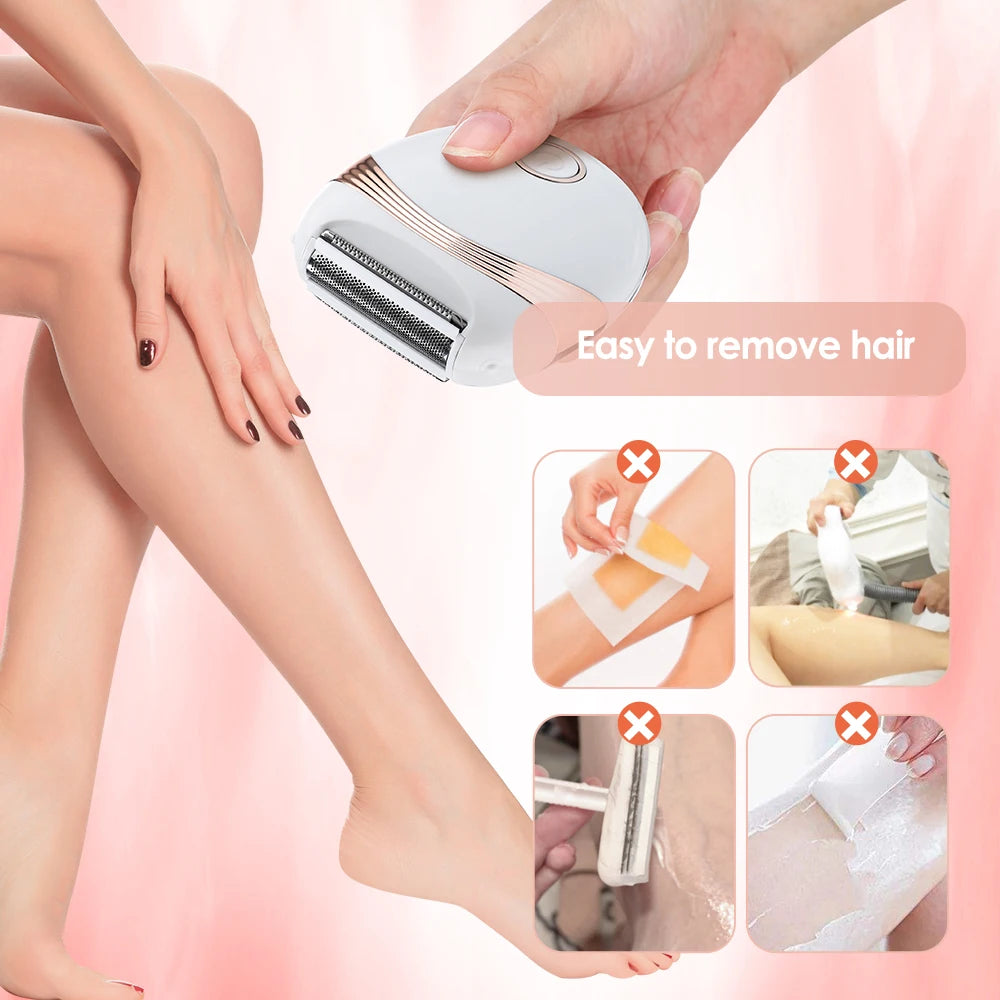 USB Rechargeable Women Electric Epilator Removal Grooming Basics