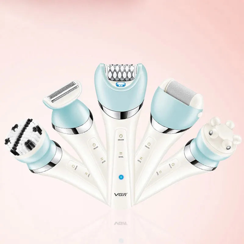 VGR Electric Women Epilator Grooming Basics