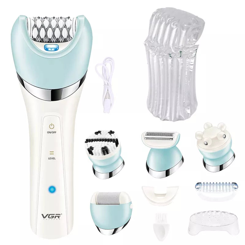 VGR Electric Women Epilator Grooming Basics