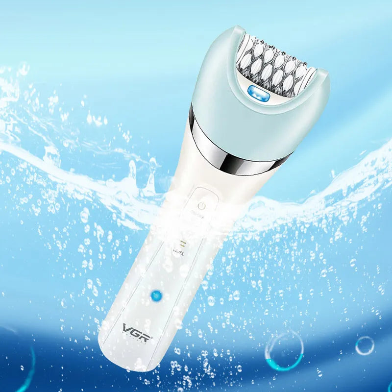 VGR Electric Women Epilator Grooming Basics