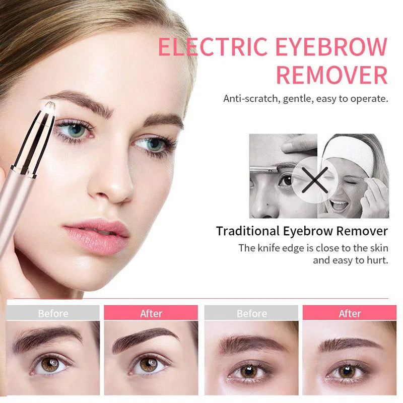 Womens Electric Eyebrow Trimmer Grooming Basics